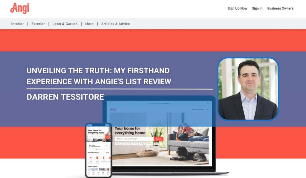 Unveiling the Truth: My Firsthand Experience with Angie's List Review